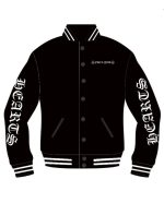 Chrome Hearts Foti Jarvis Block Zip Jacket – Black