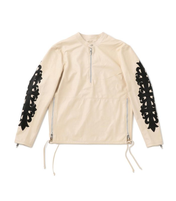 Chrome Hearts Jacket Leather Beige