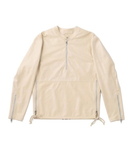 Chrome Hearts Leather Jacket - Beige