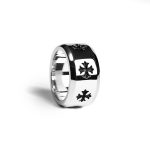 Chrome Hearts Plus Thick Band Ring