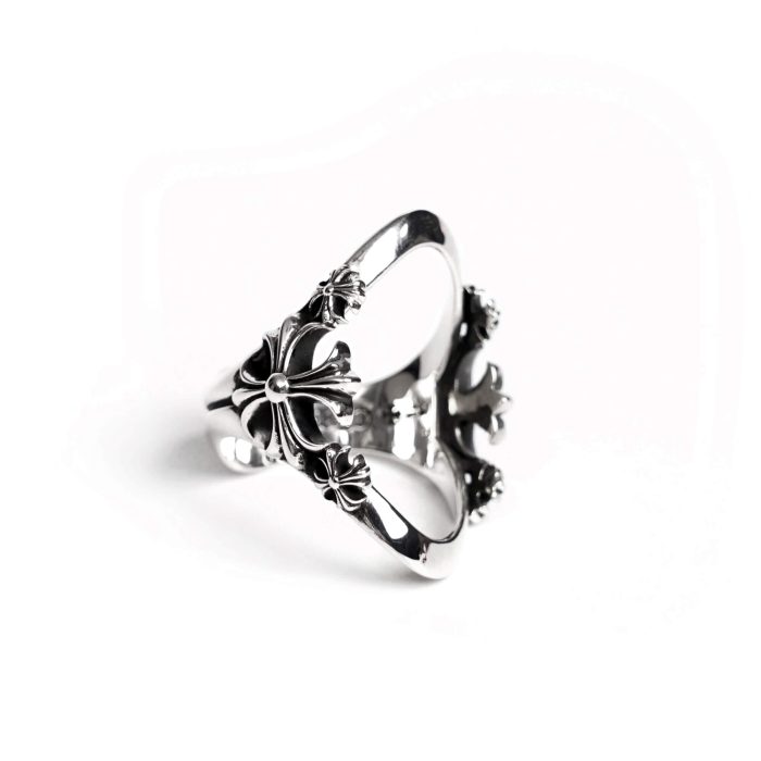 Chrome Hearts Plus Thick Band Ring