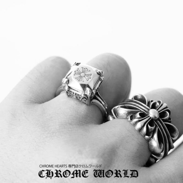 Chrome Hearts Butterfly Cross Cocktail Ring