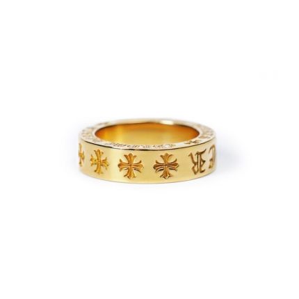 Chrome Hearts Forever Ring Gold – 22K (Made to Order)