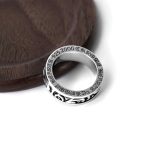 Chrome Hearts Scroll Spinner Ring