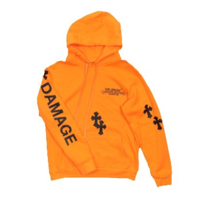 GOAT Chrome Hearts x Off-White Damage Hoodie