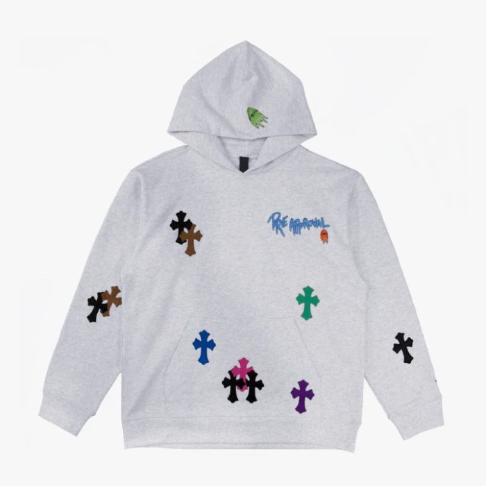 Chrome Hearts x Matty Boy Cross Patch Hoodie