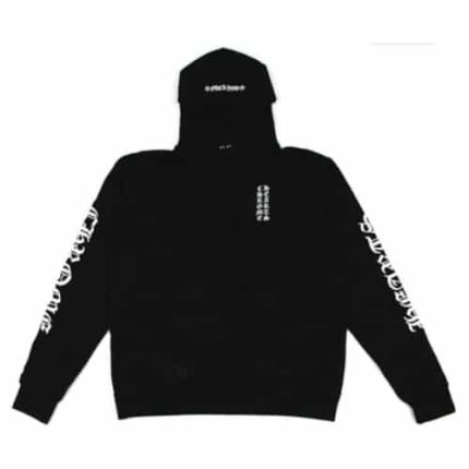 Chrome Hearts Vertical Logo FU Hood Hoodie