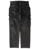 Chrome Hearts Leather 9 Pocket Cargo Pants