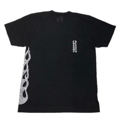 Chrome Hearts Side Flame T-shirt