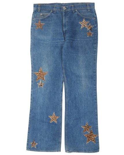 Chrome Hearts Levi’s Star Patch Jeans – Blue