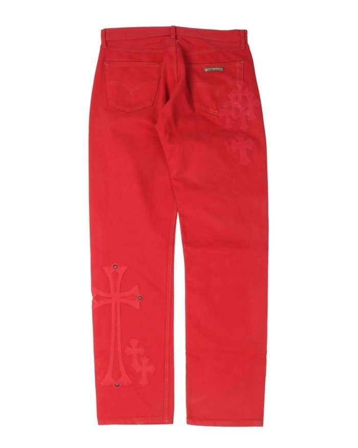 Chrome Hearts Levi’s Cross Patch Jeans