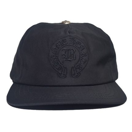 Chrome Hearts x Bella Hadid Slouch 5-Panel Hat-Black